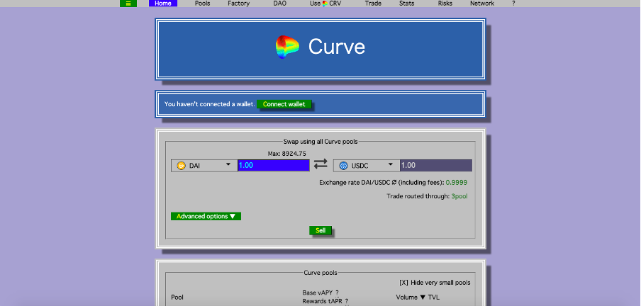 Curve finance