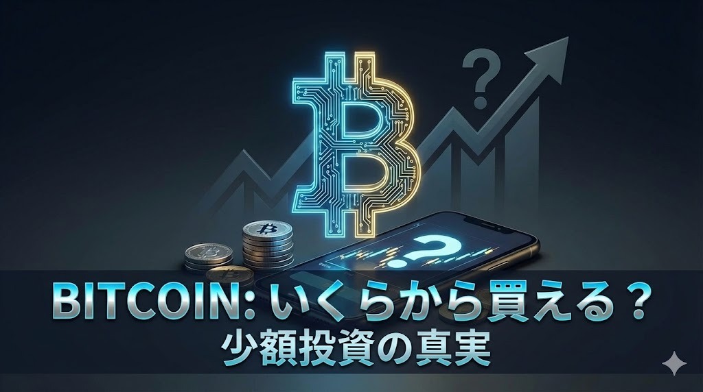 ビットコインはいくらから買える?
