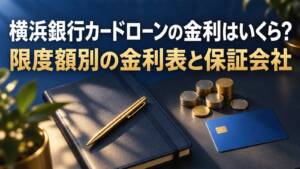 横浜銀行カードローンの金利はいくら？｜限度額別の金利表と保証会社